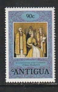 1978 Antigua - Sc 511 - MH VF - 1 single - Elizabeth II and archbishop