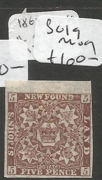 Canada Newfoundland 1857 SG 19 MOG (8chv)