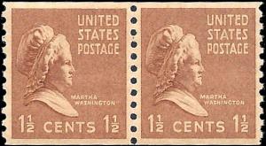 840 Mint,OG,NH... Pair... PSE Graded VF-XF 85... SMQ $15.00