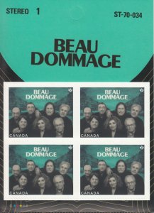 BEAU DOMMAGE = Music Band Canadian artists BKLT page of 4 Canada 2013 #2658