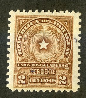 PARAGUAY J6 MH BIN $1.00