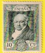 SPAIN SCOTT#389 1930 10c FRANCISCO de GOYA - MH