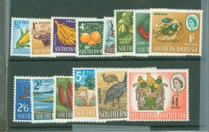 Southern Rhodesia #95-108 Mint (NH) Single (Complete Set)