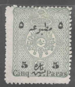 Turkey Scott P36 MNG 1897 newpaper stamp