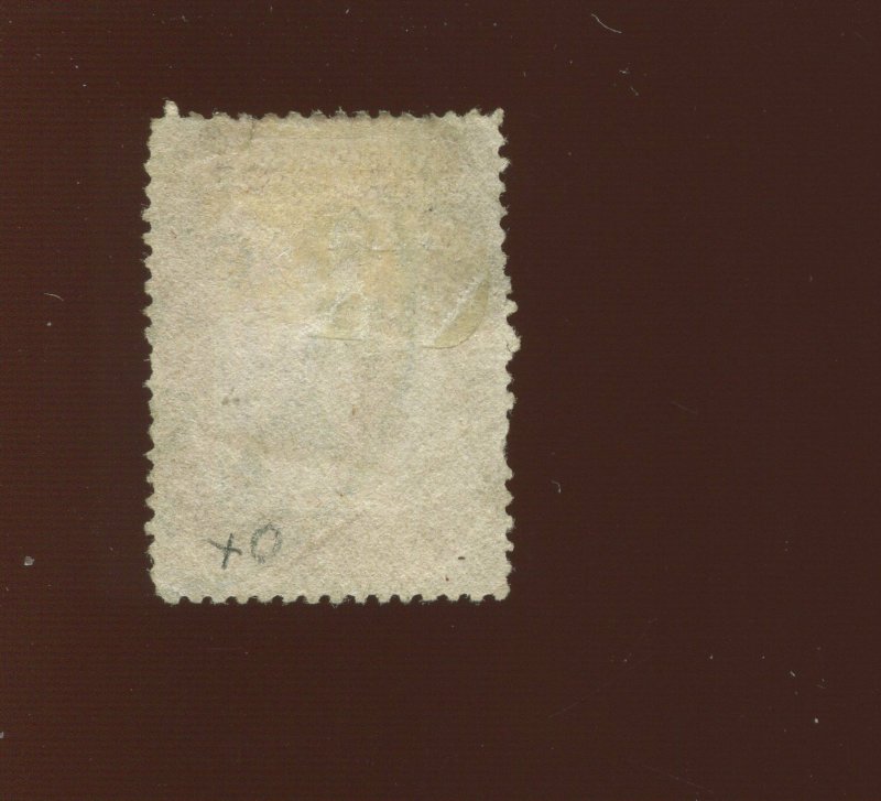 27   Jefferson Brick Red Used Stamp with PF Cert (Bz 120)