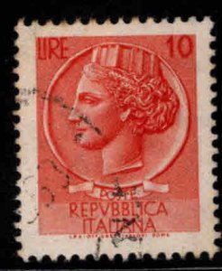 Italy Scott 998D Used Italia common design stamp
