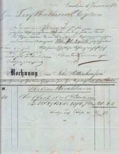 Germany - 11.1.1873 1gr as single franking on handmade cover  (5301)