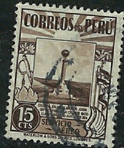 Peru C50 Used 1938 issue (ak3991)