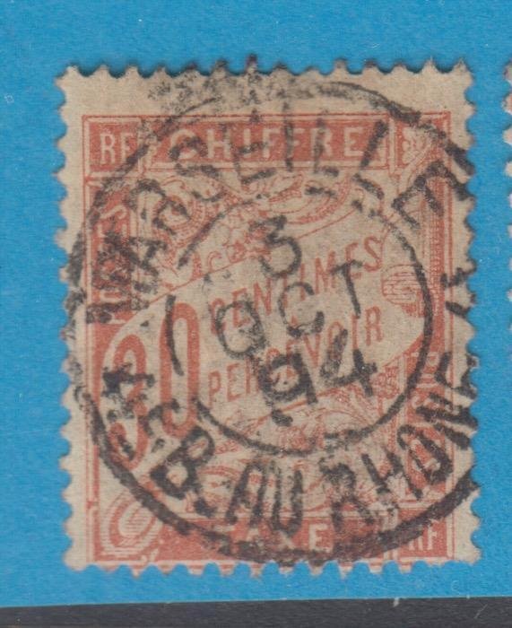 FRENCH COLONIES J35 POSTAGE DUE  USED - NO FAULTS VERY FINE! - FOV