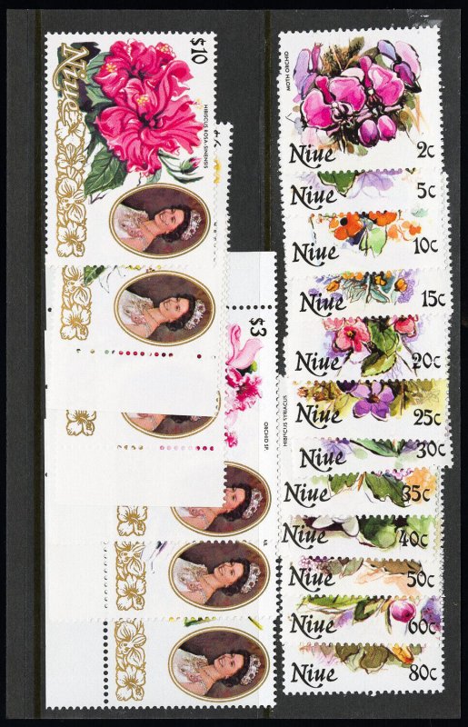 Niue Stamps # 317-34 MNH XF Scott Value $41.00