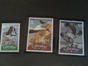 Gibraltar 2009 Sc 1202-4 Bird set MNH