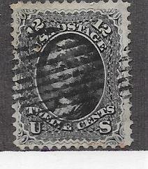 US #69 12c Washington-black  (U) CV $95.00