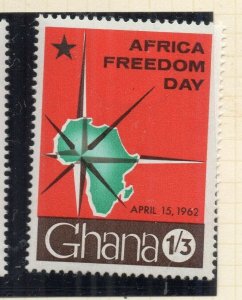 Ghana 1962 Early Issue Fine Mint Hinged 1S.3d. NW-167901