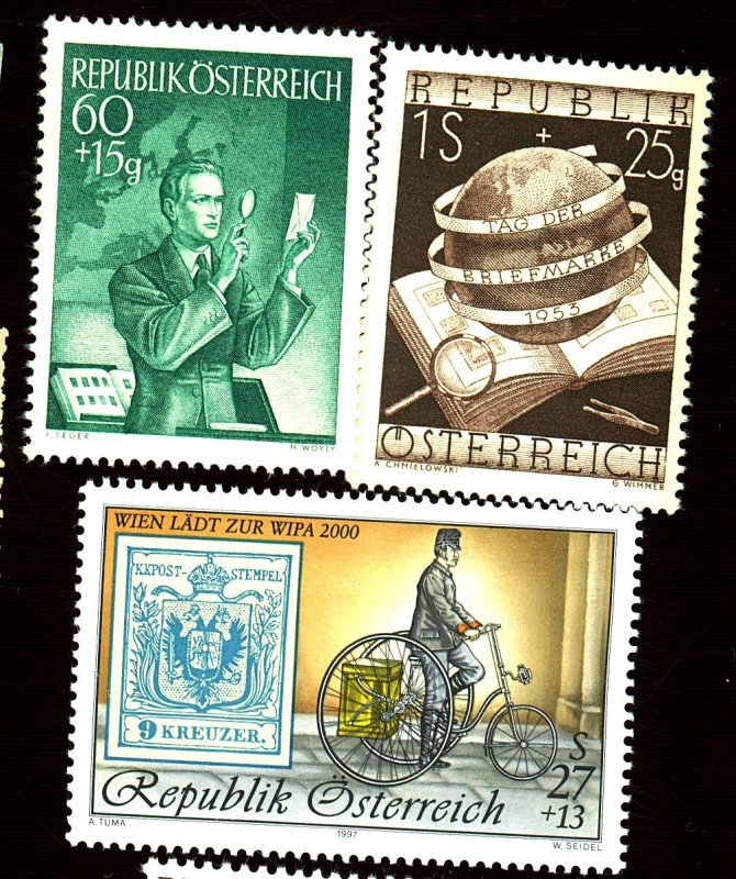 AUSTRIA #B272 286 368 MINT FVF OG LH B368 NH Cat $23