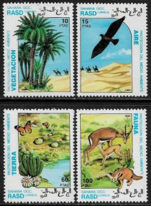 Sahara O.C.C. #6-9 MNH Set - Nature