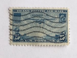 US – 1935 – Single Airmail Stamp – SC# C20 – Used