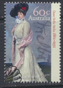 Australia SC# 3452 SG 3594 Neville Melba Opera Used with fdc details & scans