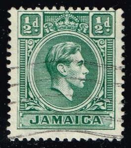 Jamaica #116 King George VI; Used