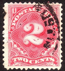 1910, US 2c, Postage Due, Used, Sc J46a