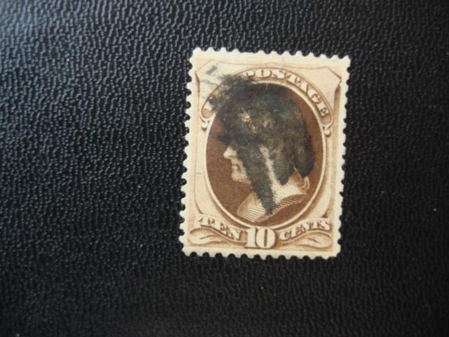 1879  SCOTT # 188  10 c USED.  F/VF  SCV. $ 27.50