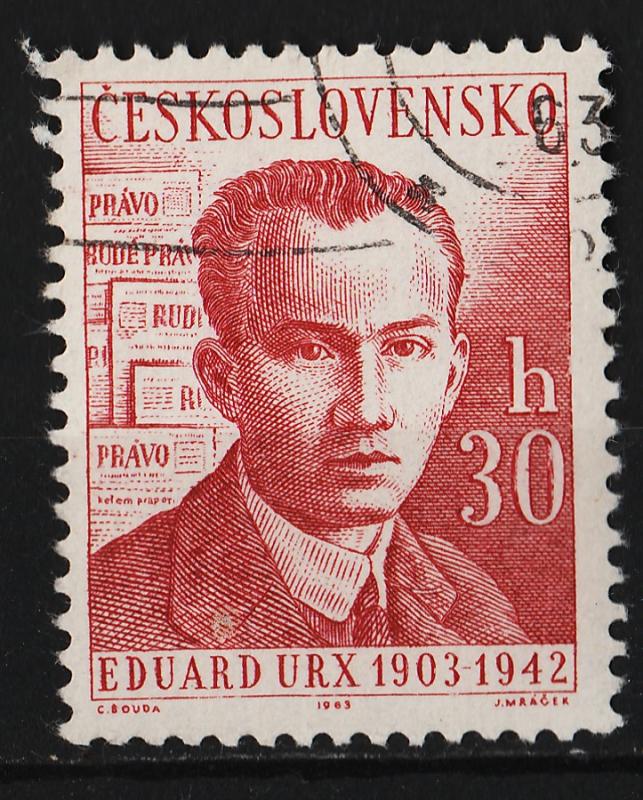 Czechoslovakia 1963 60th Birth Anniversary of Eduard Urx (1/1) USED