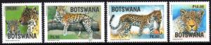 Botswana - 2017 Leopards Set MNH**