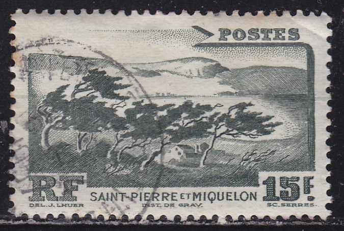 St. Pierre & Miquelon 340 Storm Swept Coastline 1947