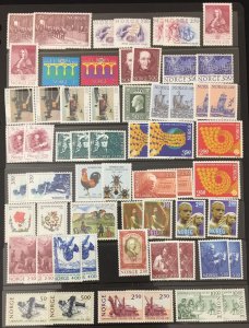 NORWAY Mid/Modern MNH Collection (Aprx 550 Items) ( TK151 