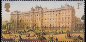 GB 3590 Buckingham Palace c 1862 1st single (1 stamp) MNH 2014