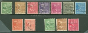 United States #839-851  Single (Complete Set)