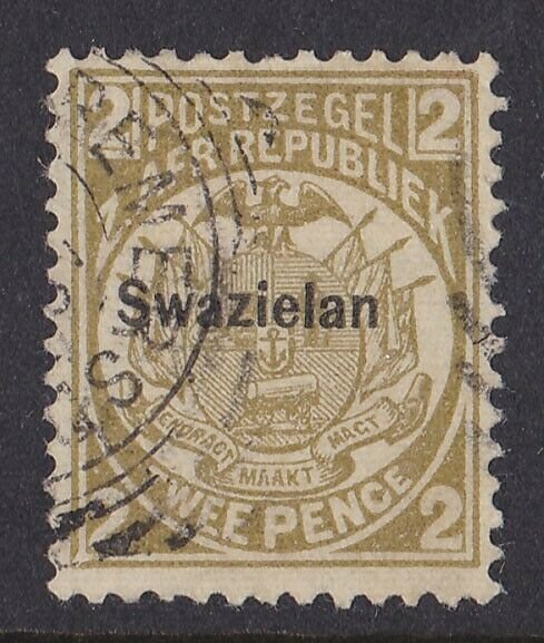 SWAZILAND 1889 Transvaal Arms 2d ERROR SWAZIELAN 