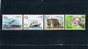 Qatar 196-198;201 Mixed (Q0018)