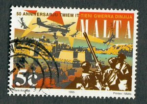 Malta #859 used single