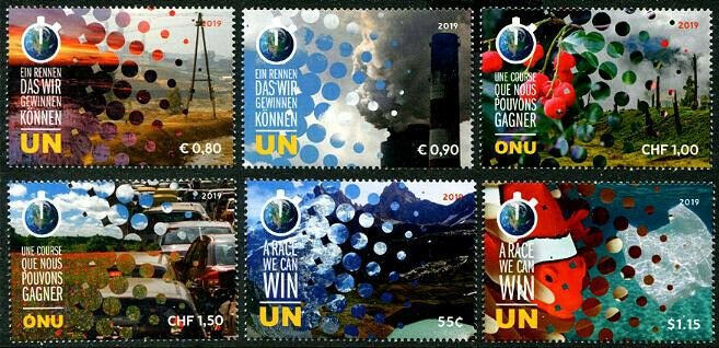 HERRICKSTAMP NEW ISSUES UNITED NATIONS Climate Change