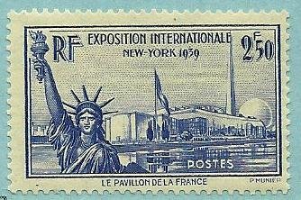 France # 373, Mint Never Hinged. CV $ 22.50