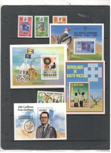 WORLDWIDE BOYSCOUT ON STAMPS COLLECTION