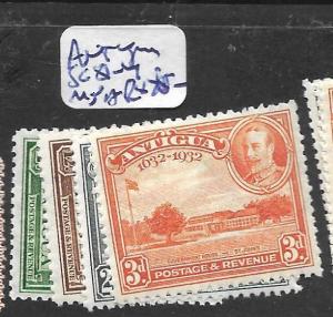 ANTIGUA (PP0302B) CENT 1/2D-3D  SG 81, 83-5  MNH