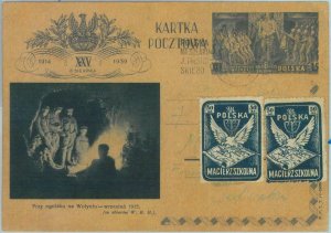 88944  - POLAND - POSTAL HISTORY -  STATIONERY CARD  1939 - MILITARY Uniforms