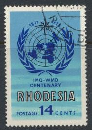 Rhodesia   SG 482   SC# 322   Used IMO / WHO 1973 see details 