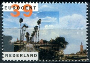 Netherlands Sc#1133d MNH, 39c multi, Landscape Paintings (2002)