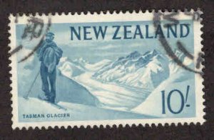 New Zealand Scott 351 Used Tasman Glacier stamp