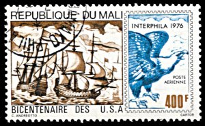 Mali C278, CTO, USA Bicentennial and Interphil 76 Philatelic Exhibition