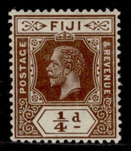 FIJI GV SG125, ¼d brown, M MINT.