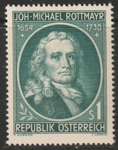 Austria 1954 Sc 594 MNH**