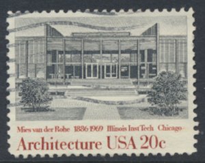 USA  SC# 2020  Used Illinois Technolog Building Architecture Series  1982  se...