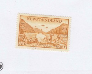 NEWFOUNDLAND # C17 VF-VERY LIGHTLY USED 75cts LABRADOR ISSUE CAT VALUE $80