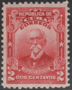 1911-13 Cuba Stamps Sc 248 Major General Maximo Gomez  NEW​