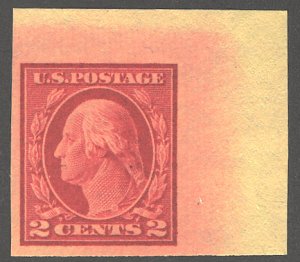 US #482 SUPERB JUMBO mint never hinged, corner margin single,  SUPER!