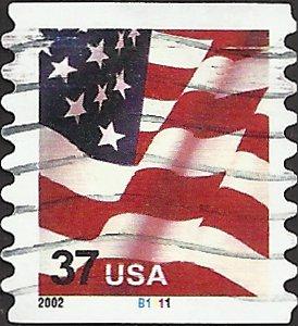 P.N.C. B1111 # 3633 USED FLAG