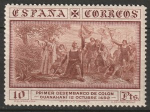 Spain 1930 Sc 432 MH